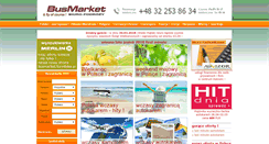 Desktop Screenshot of busmarket.turystyka.net