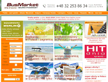 Tablet Screenshot of busmarket.turystyka.net