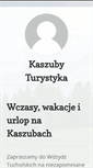 Mobile Screenshot of kaszuby.turystyka.pl