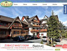 Tablet Screenshot of gazda.turystyka.pl