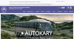 Desktop Screenshot of omega.turystyka.pl