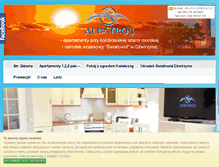 Tablet Screenshot of albatros.turystyka.pl