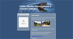 Desktop Screenshot of domkinadmorzem.turystyka.pl